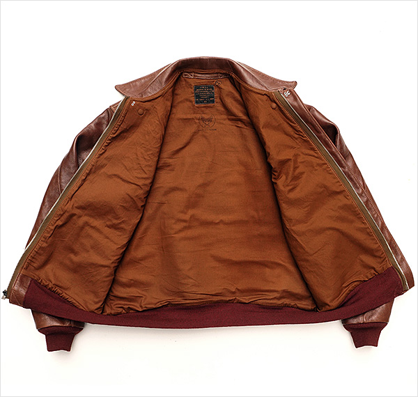 Good Wear Leather's J.A. Dubow Type A-2 Flight Jacket Front View