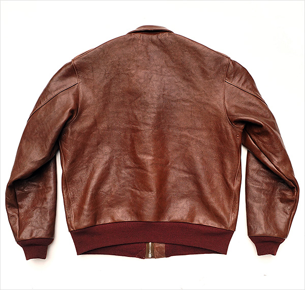 Good Wear Leather's J.A. Dubow Type A-2 Flight Jacket Front View