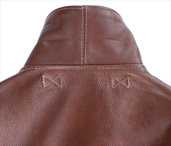 Good Wear Leather's J.A. Dubow Type A-2 Flight Jacket Front View
