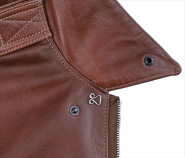 Good Wear Leather's J.A. Dubow Type A-2 Flight Jacket Front View