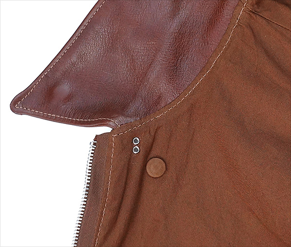 Good Wear Leather's J.A. Dubow Type A-2 Flight Jacket Front View