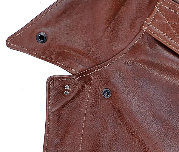 Good Wear Leather's J.A. Dubow Type A-2 Flight Jacket Front View