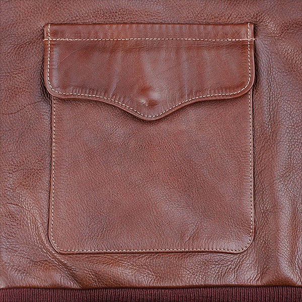 Good Wear Leather's J.A. Dubow Type A-2 Flight Jacket Front View
