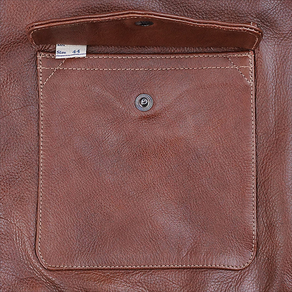 Good Wear Leather's J.A. Dubow Type A-2 Flight Jacket Front View