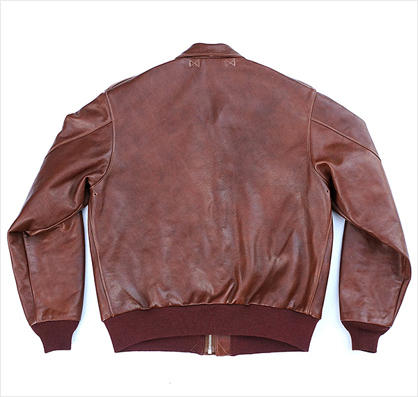 Good Wear Leather's J.A. Dubow Type A-2 Flight Jacket Front View