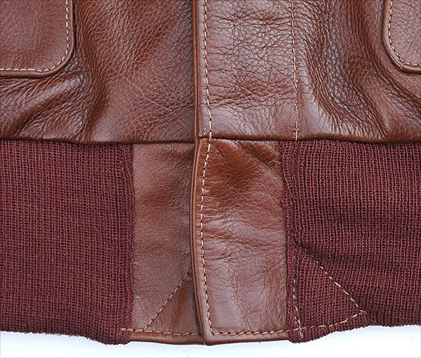 Good Wear Leather's J.A. Dubow Type A-2 Flight Jacket Front View