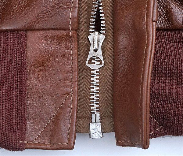 Good Wear Leather's J.A. Dubow Type A-2 Flight Jacket Front View