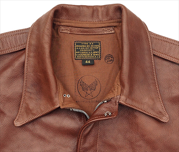 Good Wear Leather I. Chapman & Sons Type A-2 Jacket Collar