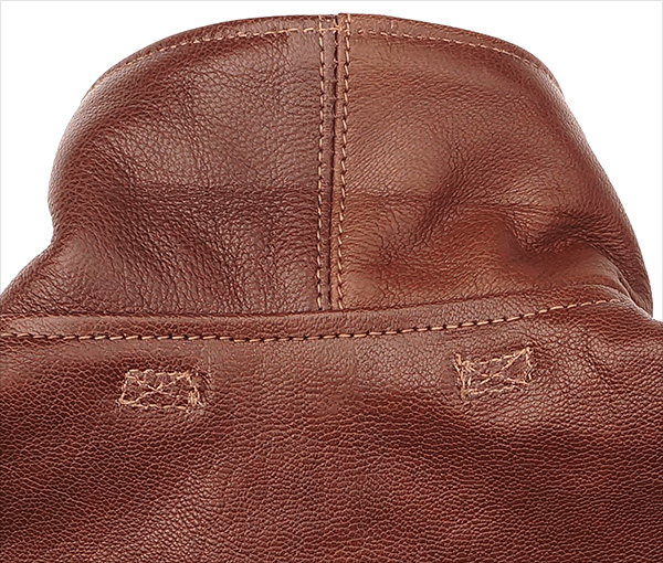 Good Wear Leather I. Chapman & Sons Type A-2 Jacket Collar