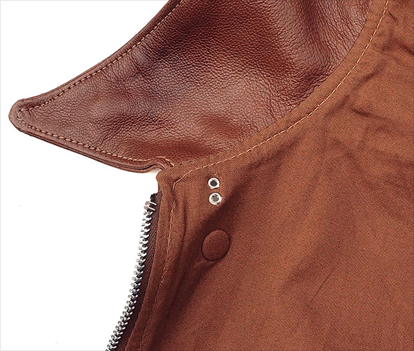 Good Wear Leather I. Chapman & Sons Type A-2 Jacket Collar