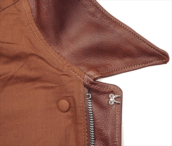 Good Wear Leather I. Chapman & Sons Type A-2 Jacket Collar