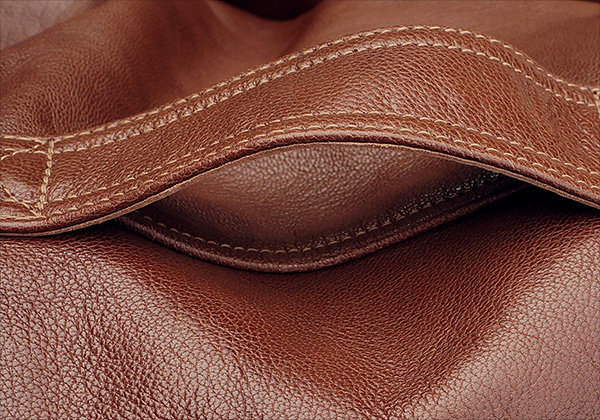 Good Wear Leather I. Chapman & Sons Type A-2 Jacket Epaulet Seam