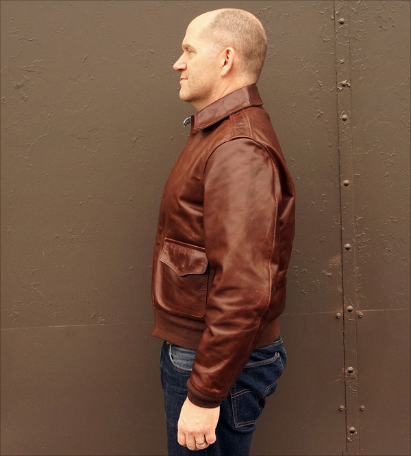 Good Wear Leather S. H. Knopf 42-18246-P Type A-2 Jacket