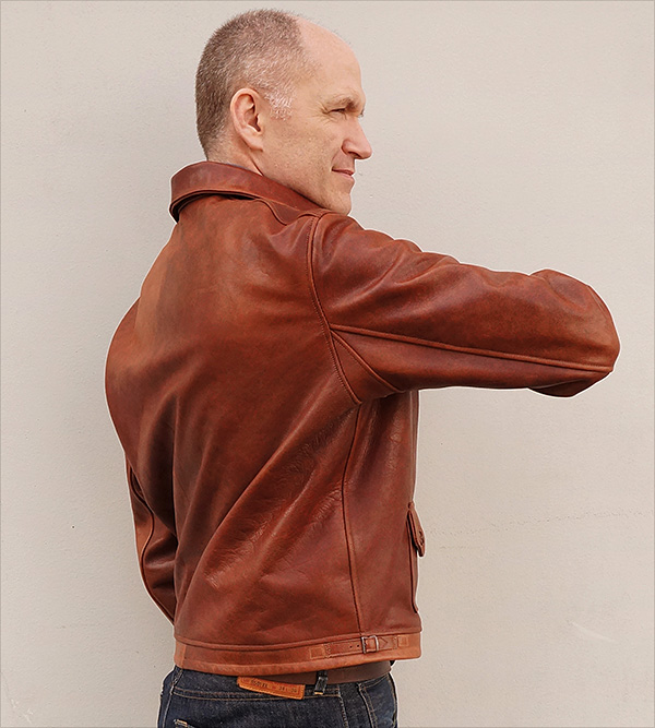 Good Wear Security Aviation Togs 1932 Leather Jacket