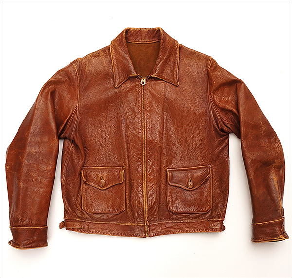 Good Wear Security Aviation Togs 1932 Leather Jacket