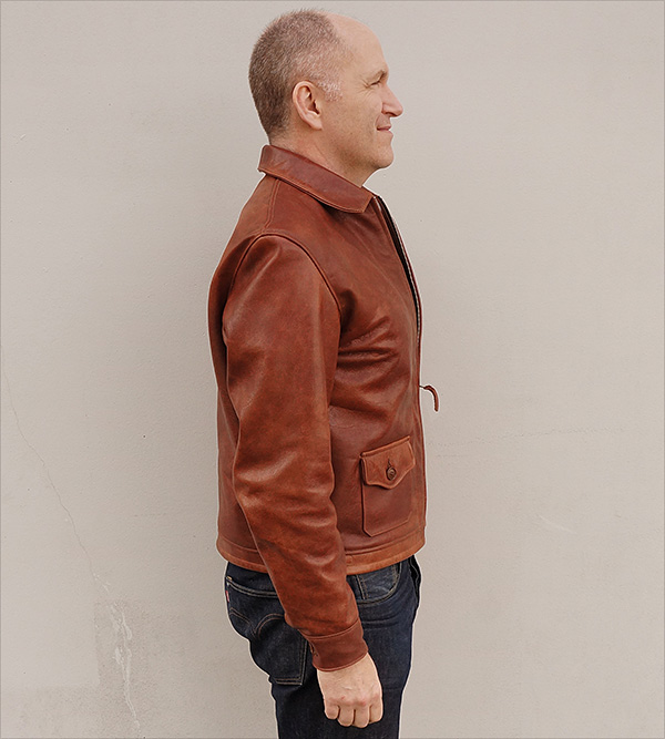 Good Wear Security Aviation Togs 1932 Leather Jacket