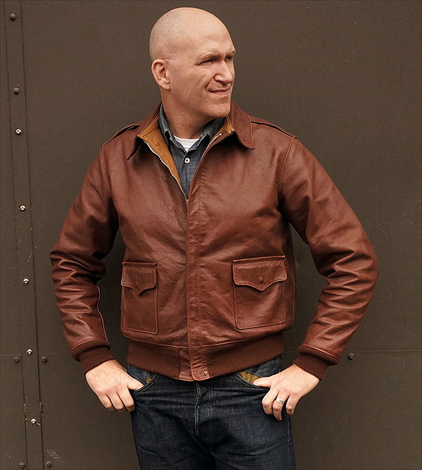 Combat Clone Aero 1938 Type A-2 Jacket Horsehide