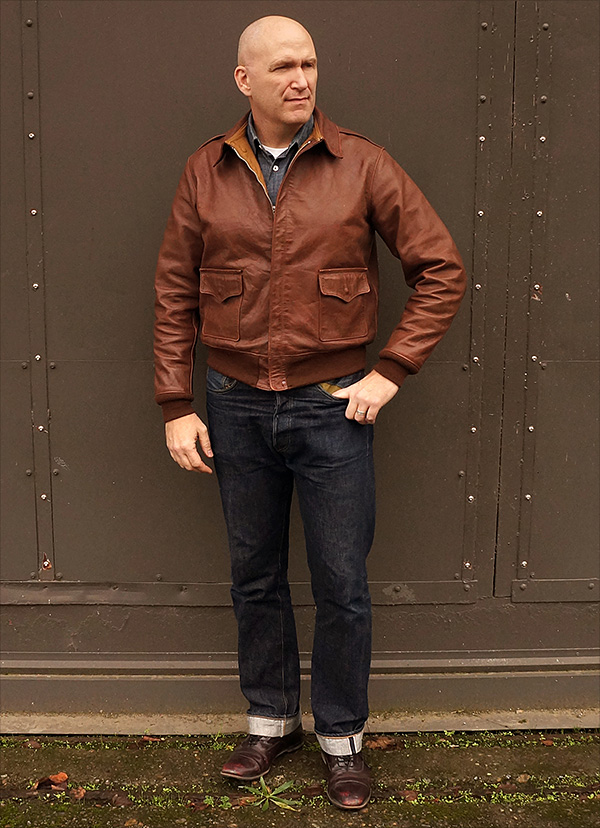 Combat Clone Aero 1938 Type A-2 Jacket Horsehide