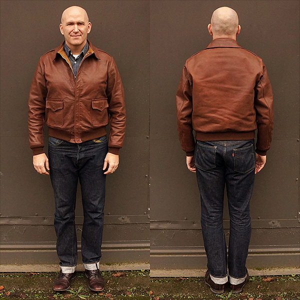 Combat Clone Aero 1938 Type A-2 Jacket Horsehide