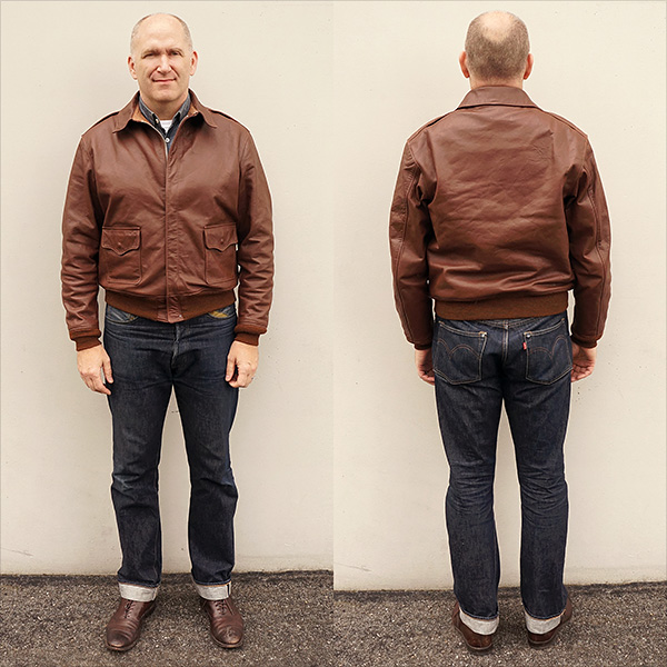 Good Wear 1938 Acme Type A-2 Horsehide Flight Jacket