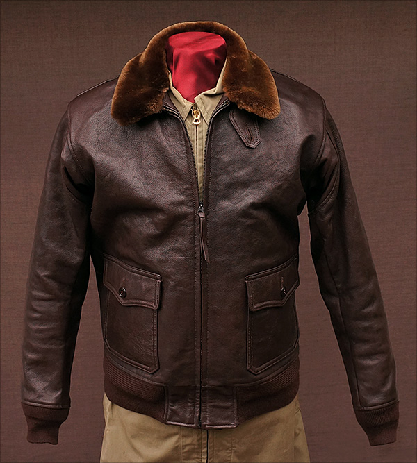 Good Wear Star Sportswear G-1 55J14 Flight Jacket Goatskin