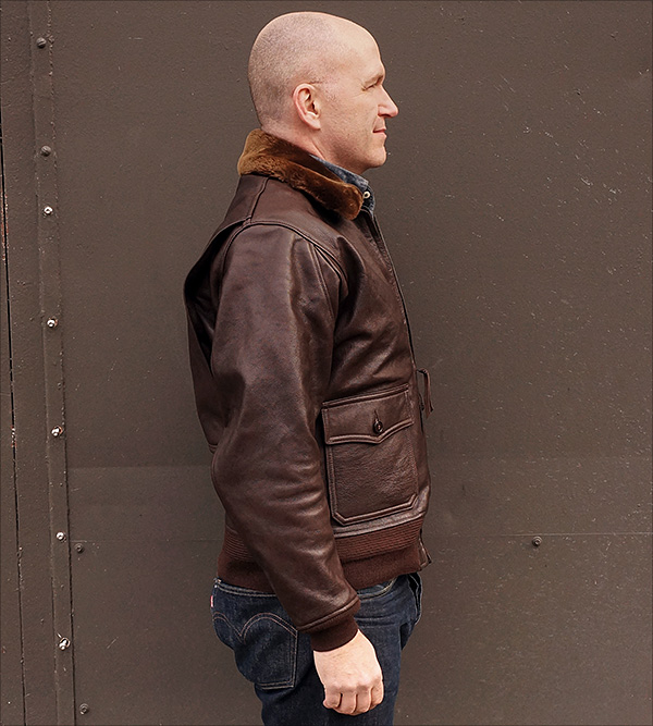 Good Wear Star Sportswear G-1 55J14 Flight Jacket Goatskin