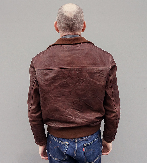 Good Wear Leather Type A-1 U.S. Army Air Corps Sheepskin Flight Jacket