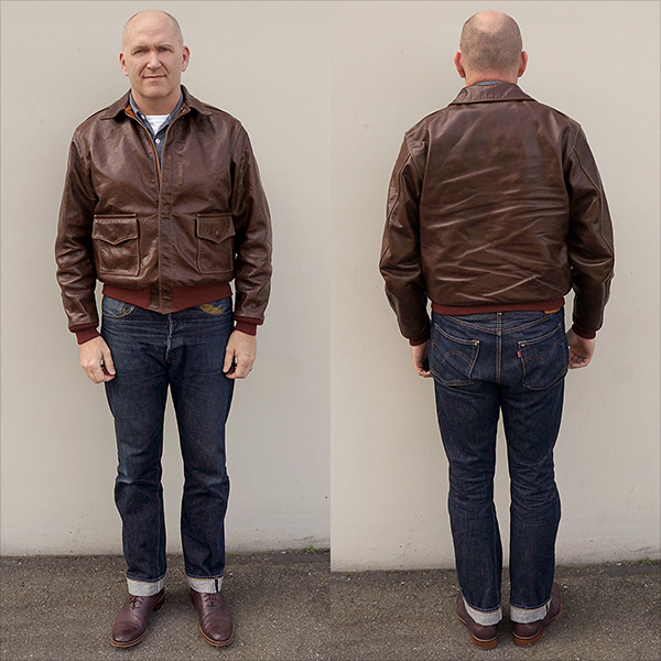 Good Wear Acme 42-18775-P A-2 Flight Jacket