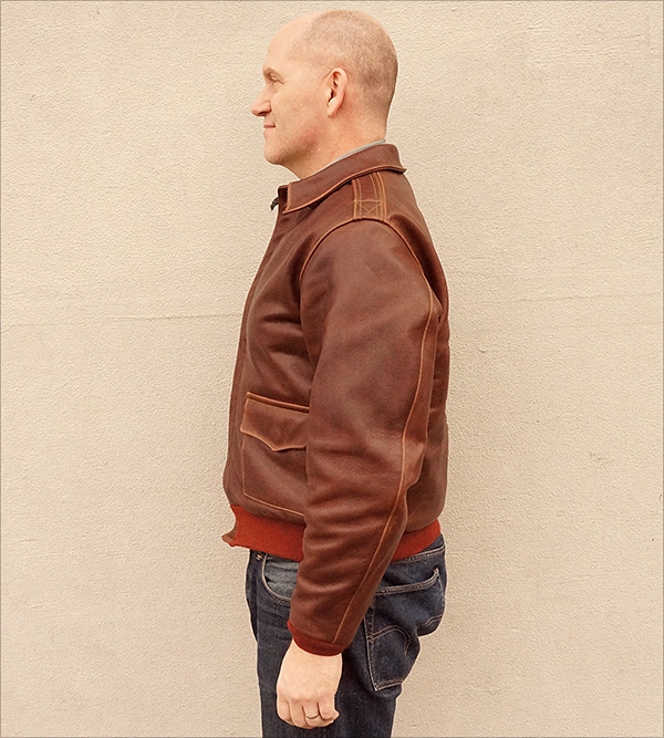 Acme 42-18775-P Type A-2 Flight Jacket by Good Wear Leather