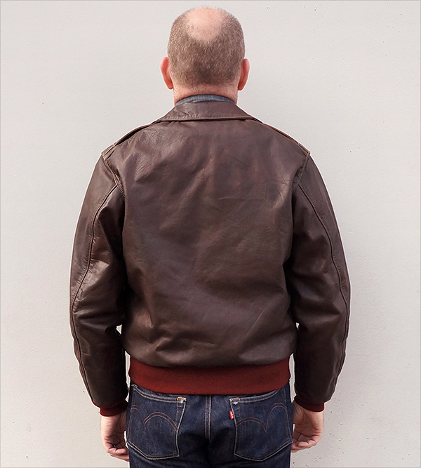 Good Wear Acme Leather Clothing Co. Type A-2 Horsehide Flight Jacket