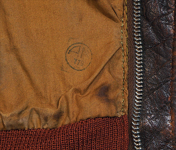 Original Aero Leather 21996 Type A-2 Horsehide Flight Jacket