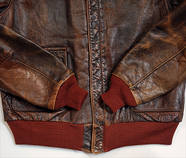 Original Aero Leather 21996 Type A-2 Horsehide Flight Jacket