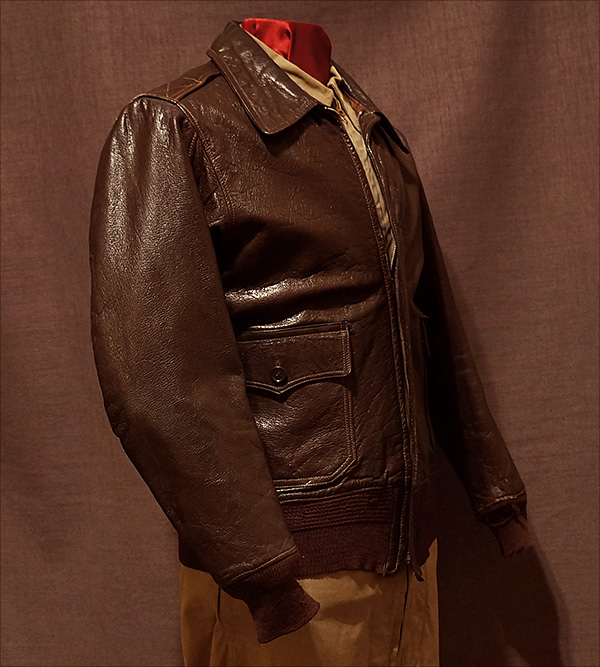 AN-J-3 Flight Jacket sold by Good Wear Leather