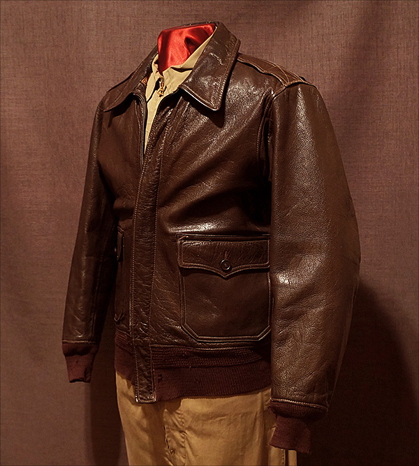 AN-J-3 Flight Jacket sold by Good Wear Leather