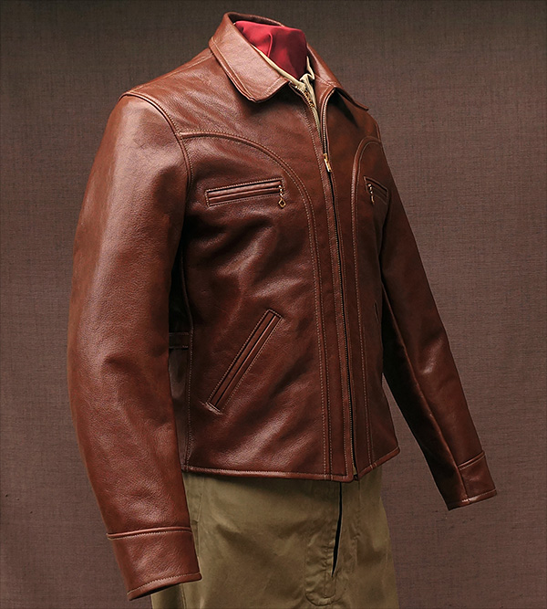 Good Wear Arcadia Goatskin Half Belt Jacket