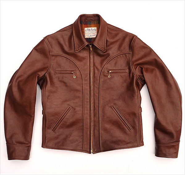 Good Wear Arcadia Goatskin Half Belt Jacket