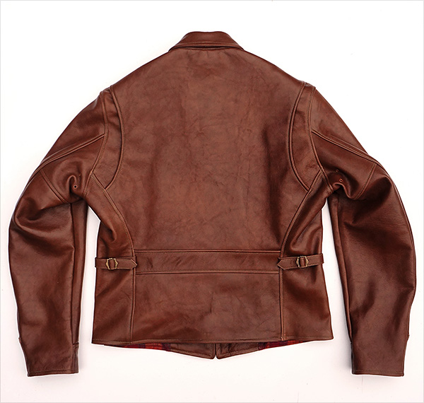 Good Wear Leather Coat Company — Sale Arcadia Goatskin Half-Belt Jacket