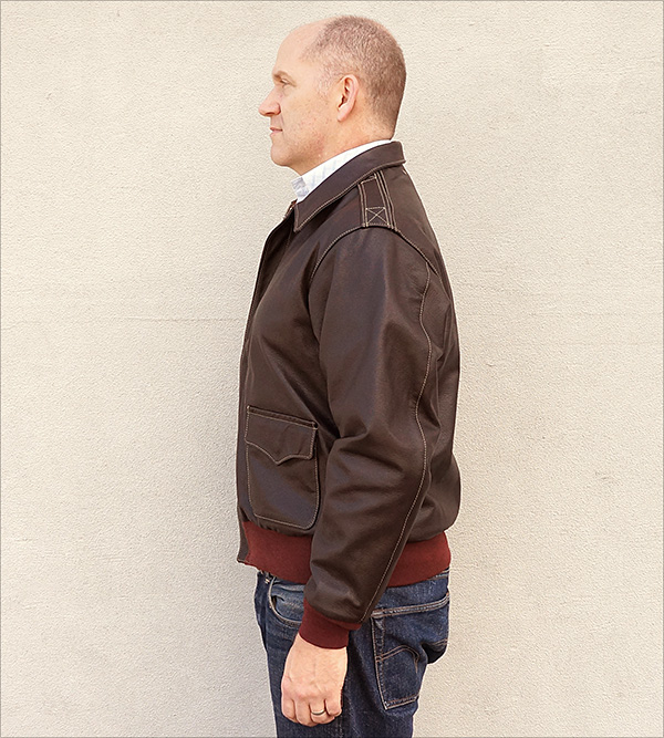 Aero of Scotland J.A. Dubow Type A-2 Flight Jacket by Good Wear Leather