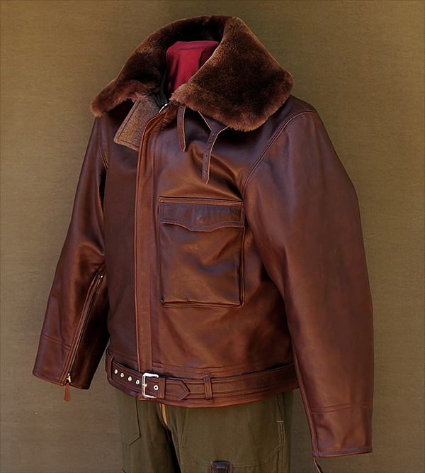 Chapman Parachute Type B-2 Army Air Corps Horsehide Flight Jacket