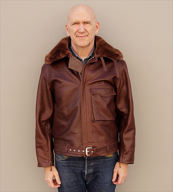 Chapman Parachute Type B-2 Army Air Corps Horsehide Flight Jacket