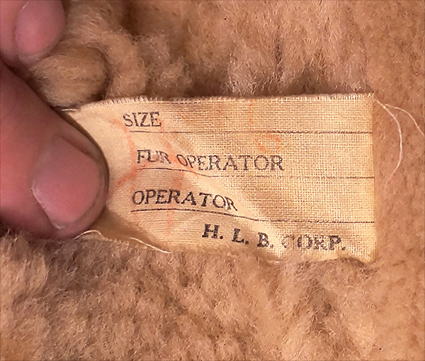 Original Army Air Corps Forces H.L.B. Corp. Type B-3 Jacket from WWII
