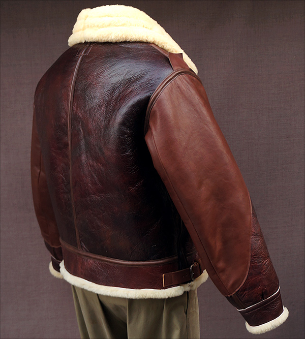 Good Wear Acme B-3 Flight Jacket in Redskin Shearling