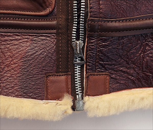 Good Wear Acme B-3 Flight Jacket in Redskin Shearling