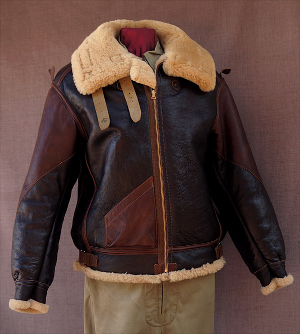 Good Wear No-Name W535-AC-12690 Type B-3 Sheepskin Flight Jacket