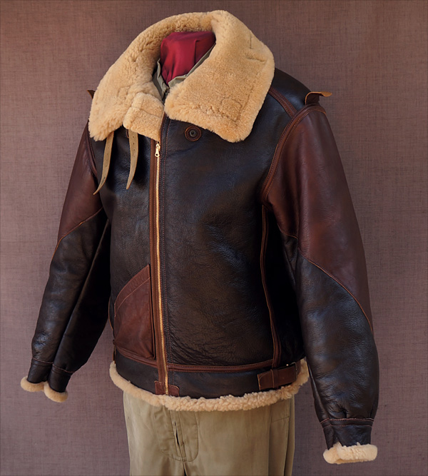 Good Wear No-Name W535-AC-12690 Type B-3 Sheepskin Flight Jacket