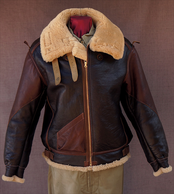 Good Wear No-Name W535-AC-12690 Type B-3 Sheepskin Flight Jacket