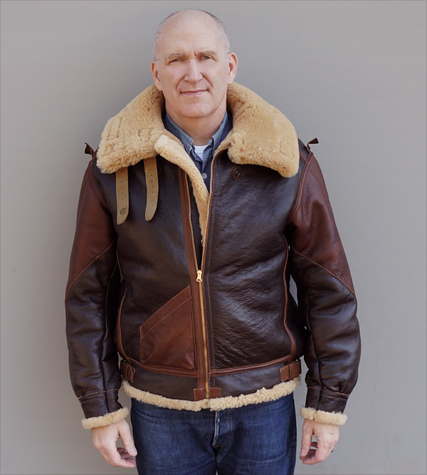 Good Wear No-Name W535-AC-12690 Type B-3 Sheepskin Flight Jacket