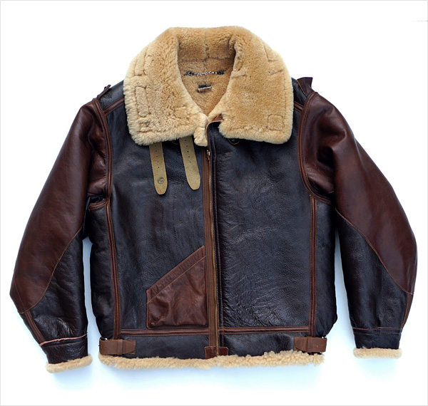 Good Wear No-Name W535-AC-12690 Type B-3 Sheepskin Flight Jacket