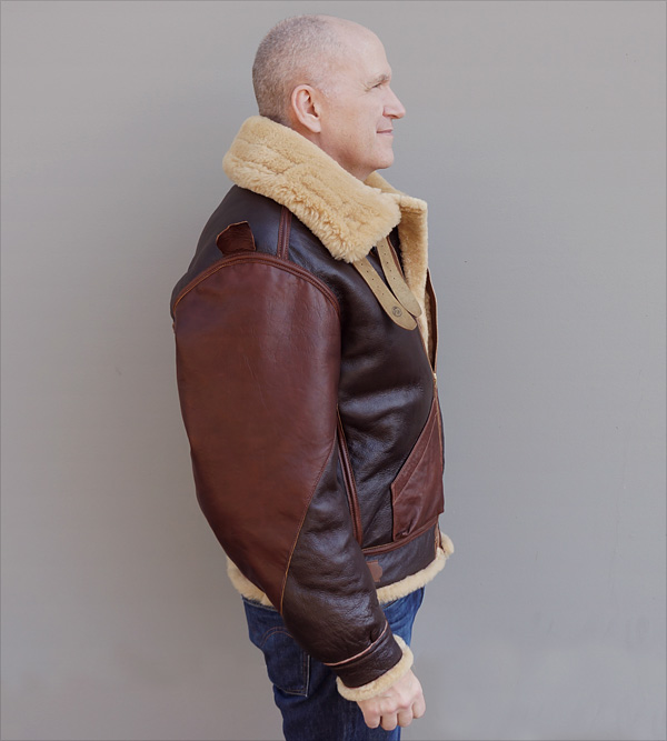 Good Wear No-Name W535-AC-12690 Type B-3 Sheepskin Flight Jacket