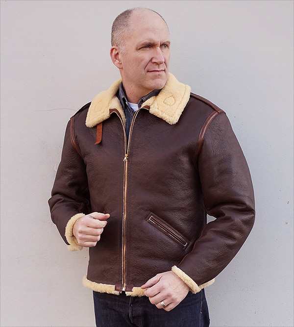 Good Wear Leather Coat Company — Sale Arnoff Type B-6 Sheepskin Jacket